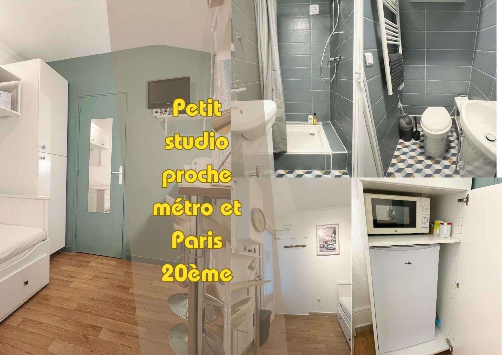 #1 Petit Studio Pres Du Metro L9 Bagnolet Exterior photo